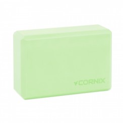 Блок для йоги Cornix EVA 22.8 x 15.2 x 7.6 см XR-0103 Green