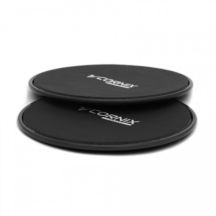 Диски-слайдери для ковзання (глайдингу) Cornix Sliding Disc 2шт XR-0178 Black