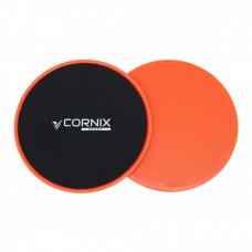 Диски-слайдери для ковзання (глайдингу) Cornix Sliding Disc 2 шт XR-0180 Orange