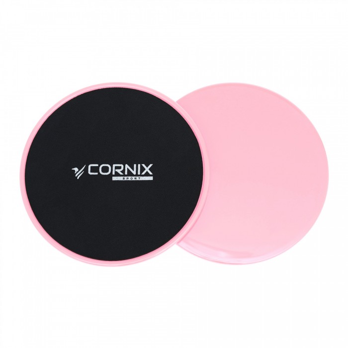 Диски-слайдери для ковзання (глайдингу) Cornix Sliding Disc 2 шт XR-0182 Pink