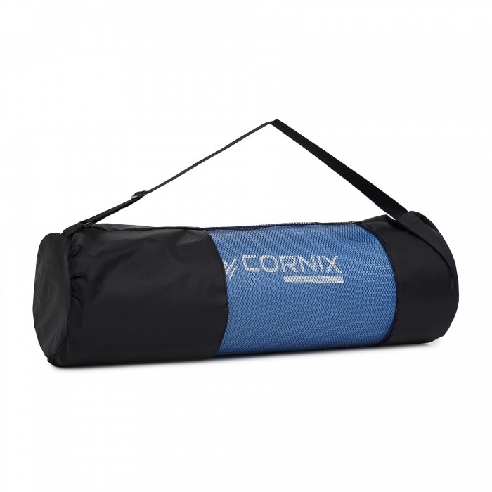 Килимок спортивний Cornix NBR 183 x 61 x 1 см для йоги та фітнесу XR-0096 Blue/Blue