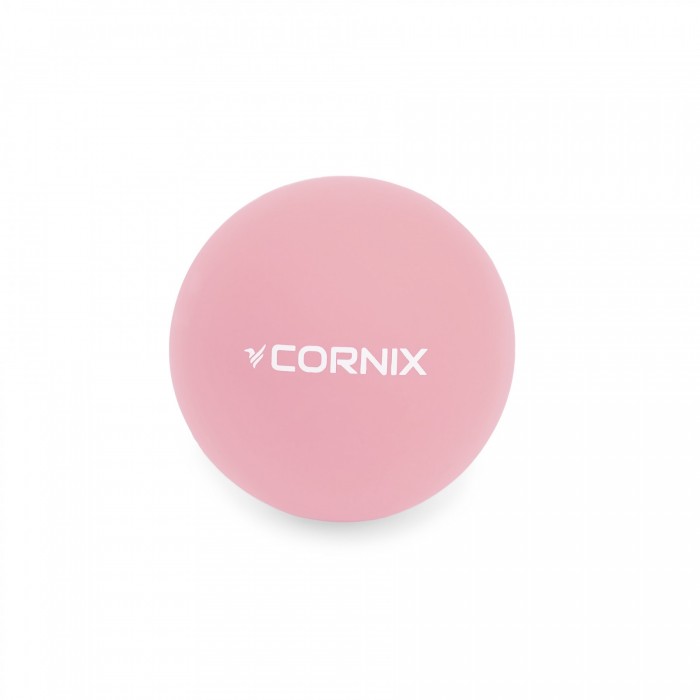 Масажний м'яч Cornix Lacrosse Ball 6.3 см XR-0121 Pink