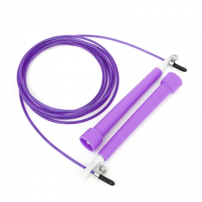 Скакалка скоростная для кроссфита Cornix Speed Rope Basic XR-0163 Purple