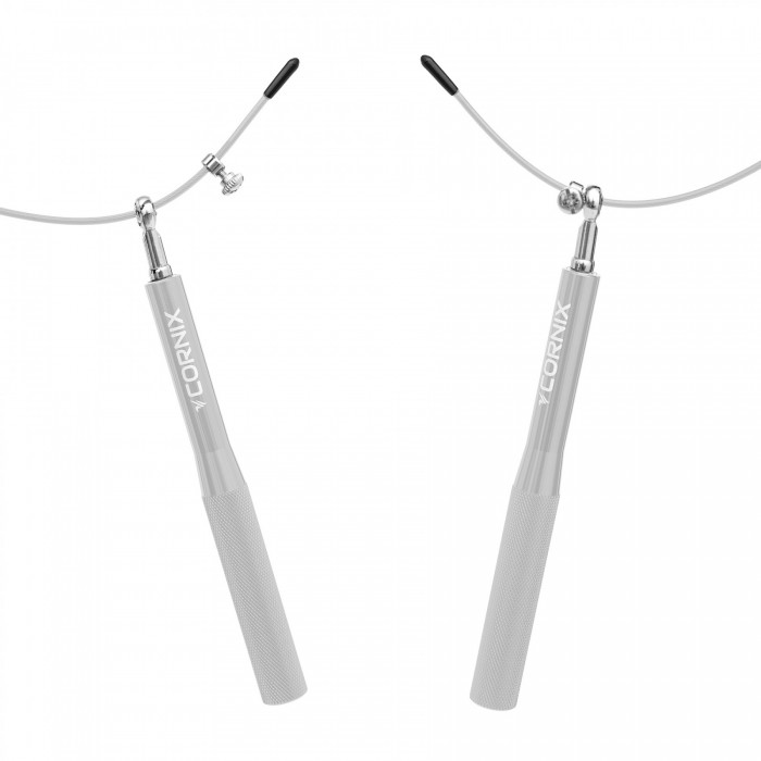 Скакалка швидкісна для кросфіту Cornix Speed Rope XR-0151 Silver