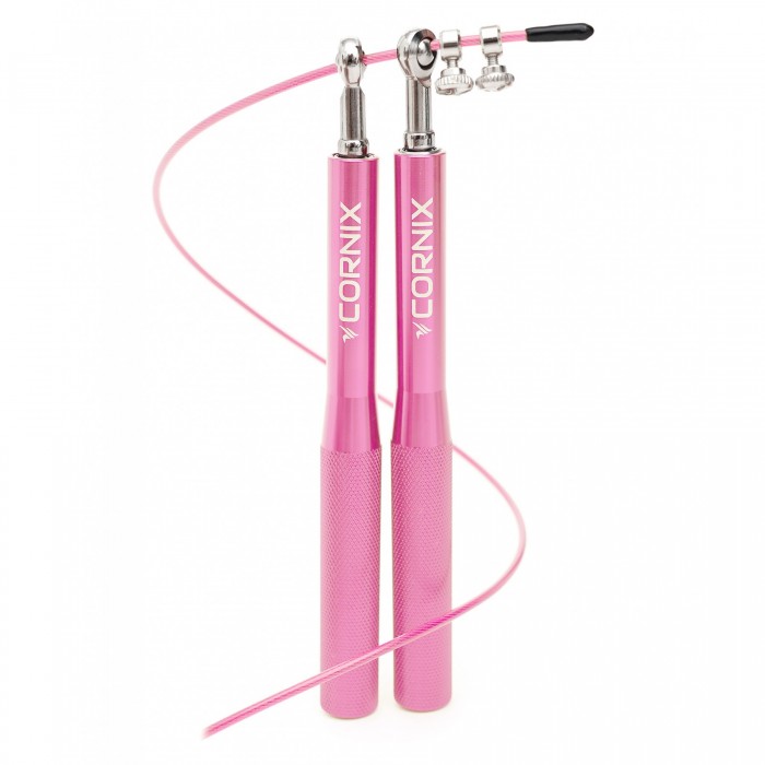 Скакалка швидкісна для кросфіту Cornix Speed Rope XR-0155 Pink