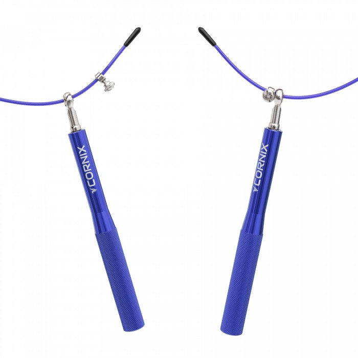 Скакалка швидкісна для кросфіту Cornix Speed Rope XR-0157 Blue