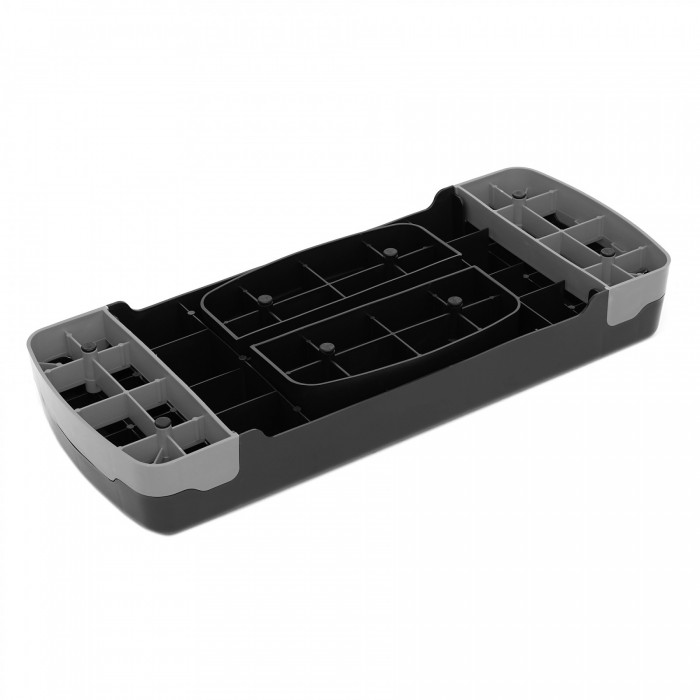 Степ-платформа 2-ступенчатая Cornix 68 х 28 х 10-15 см XR-0189 Black/Grey
