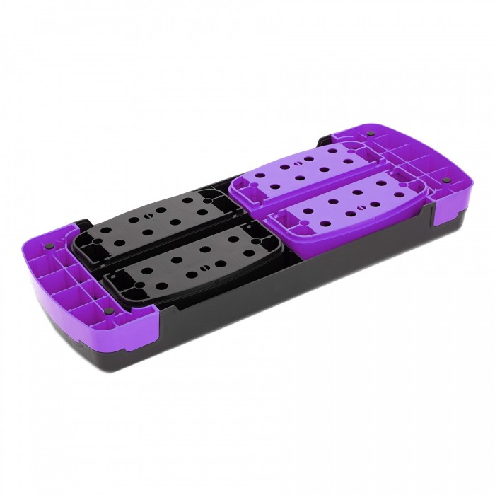 Степ-платформа 3-ступінчаста Cornix 78 х 29 х 10-20 см XR-0183 Black/Purple