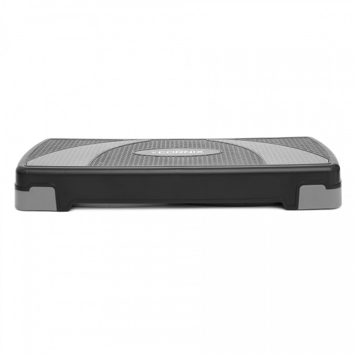 Степ-платформа 3-ступінчаста Cornix 78 х 29 х 10-20 см XR-0184 Black/Grey