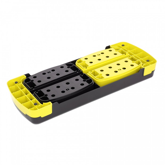 Степ-платформа 3-ступінчаста Cornix 78 х 29 х 10-20 см XR-0187 Black/Yellow