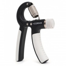 Еспандер кистьовий пружинний Cornix 5-60 кг з регульованим навантаженням XR-0142 Black/Grey