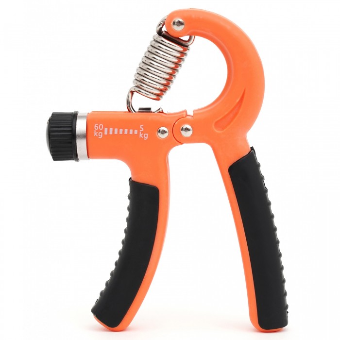 Еспандер кистьовий пружинний Cornix 5-60 кг з регульованим навантаженням XR-0143 Orange/Black
