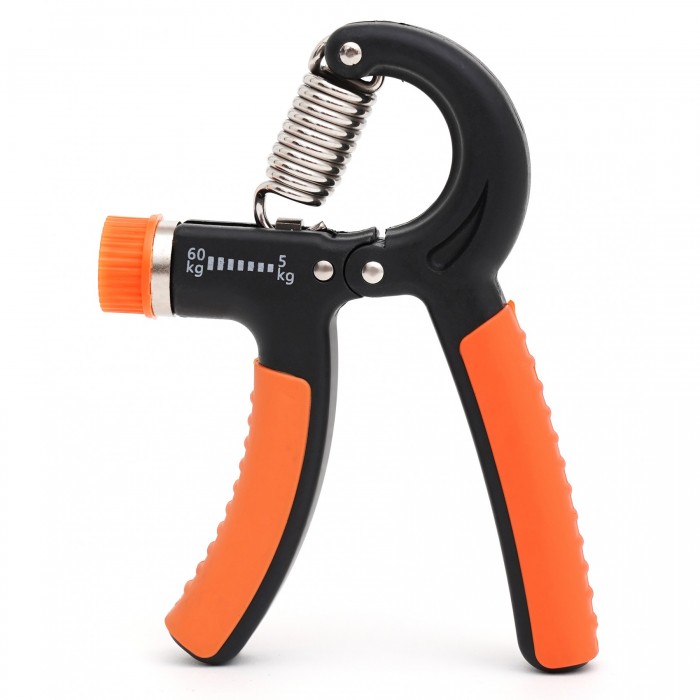 Еспандер кистьовий пружинний Cornix 5-60 кг з регульованим навантаженням XR-0144 Black/Orange