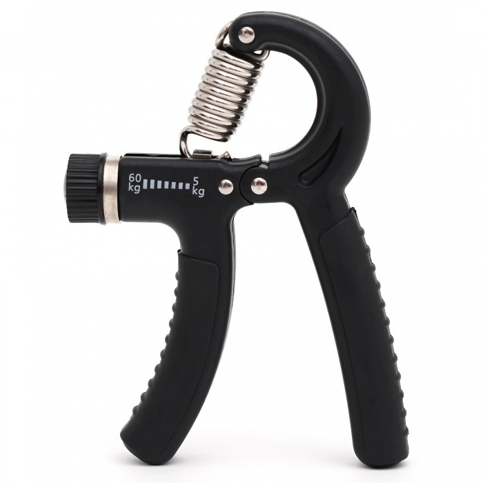 Еспандер кистьовий пружинний Cornix 5-60 кг з регульованим навантаженням XR-0145 Black