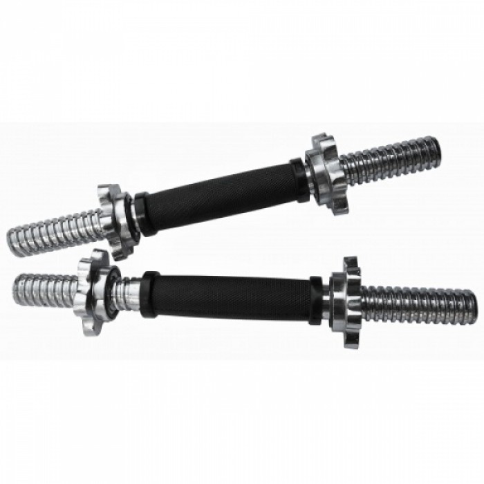Гриф гантельный резиновый Generation Fitness DB-04 с замками