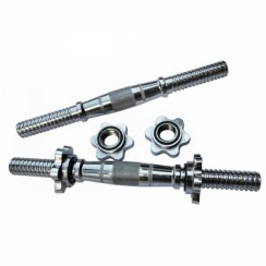 Гриф гантельный Generation Fitness DB-05 с замками 350 мм.