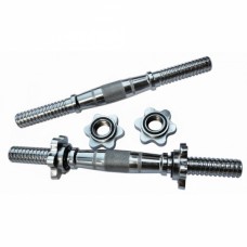 Гриф гантельный Generation Fitness DB-05-1 с замками 450 мм.