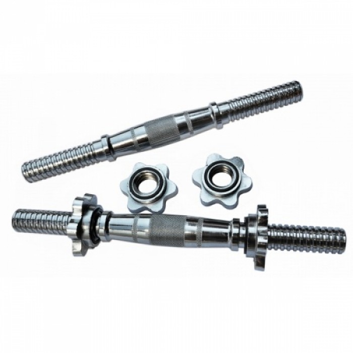 Гриф гантельный Generation Fitness DB-05-1 с замками 450 мм.