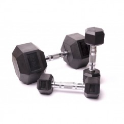 Гексагональный гантельный ряд Generation Fitness D-05 12,5-30kg (8 пар) 340 кг