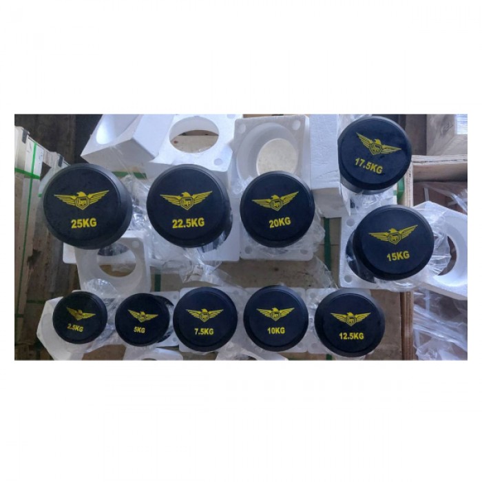 Уретановий гантельний ряд Generation Fitness FDS-21 2,5-30kg (12 пар) 390 кг