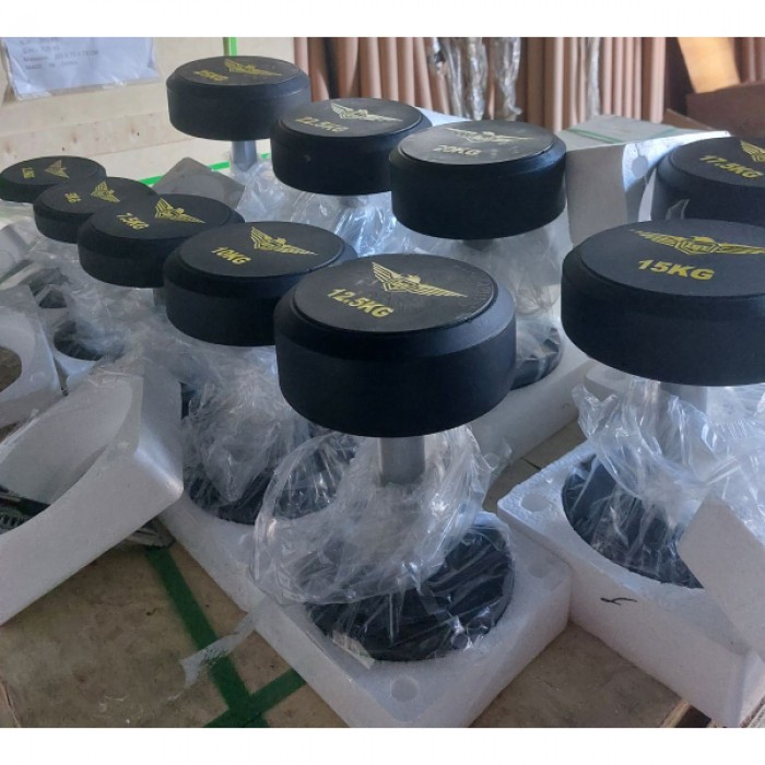 Уретановый гантельный ряд Generation Fitness FDS-21 12,5-50kg (16 пар) 1000 кг