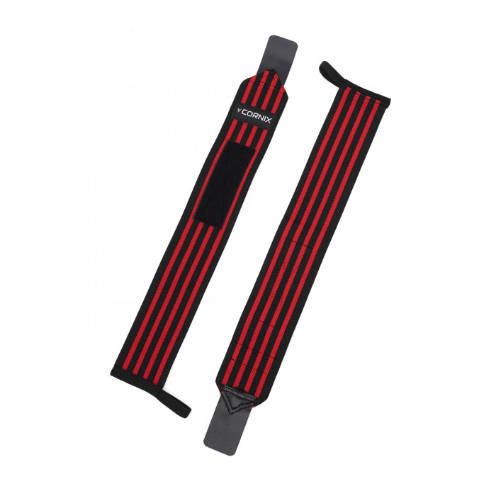 Бинты для запястий (кистевые бинты) Cornix Wrist Wraps XR-0195 Black/Red