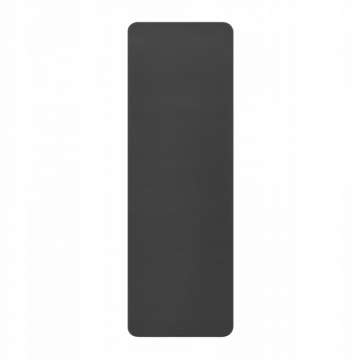 Килимок (мат) спортивний 4FIZJO TPE 180 x 60 x 0.6 см для йоги та фітнесу Grey/Black (P-5907739317100)