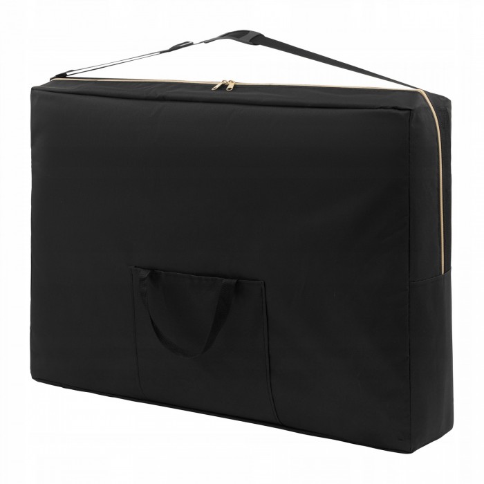 Массажный стол складной 4FIZJO Massage Table Alu W70 Black (P-5907739318398)