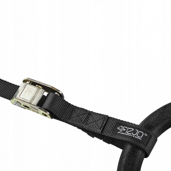 Гимнастические кольца 4FIZJO из ABS пластика, регулируемые Black (P-5907739314864)