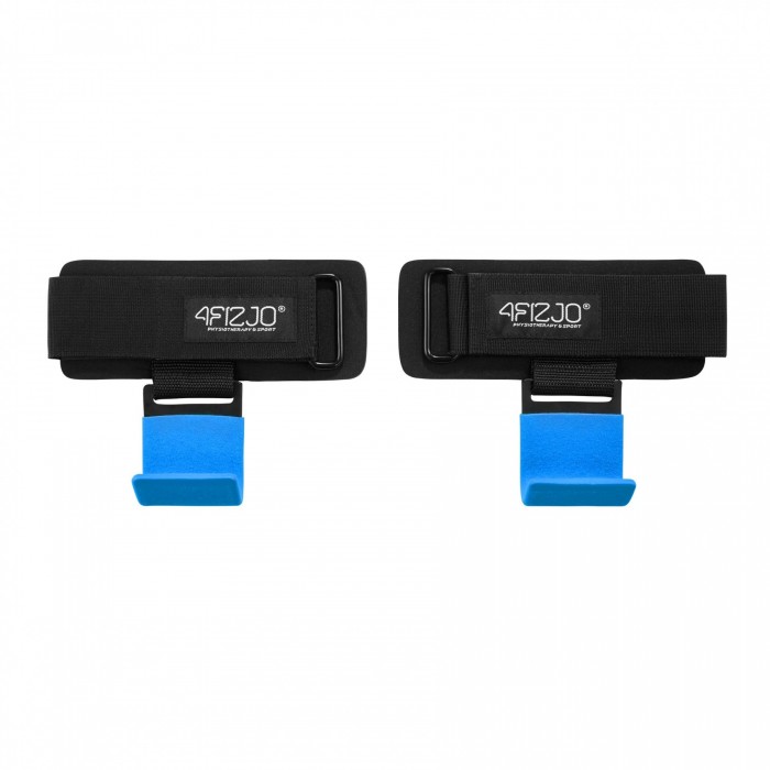 Гачки для перекладини та тяги 4FIZJO Hooks Black/Blue (P-5907739314772)