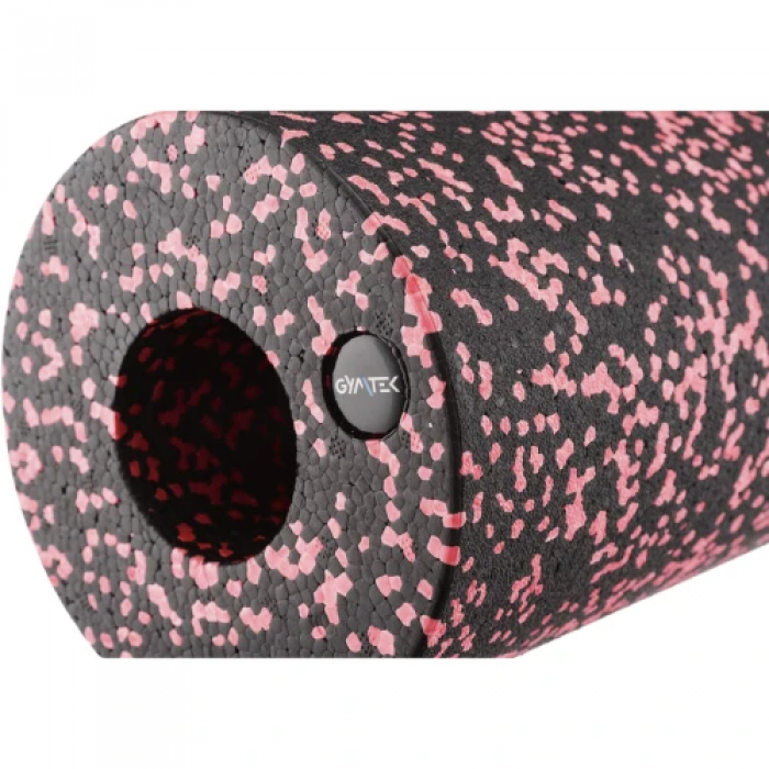 Массажный набор Gymtek (мячик 8 см, двойной мячик 8 х 16 см и валик 29,5 х 15 см) ЕРР черно-красный