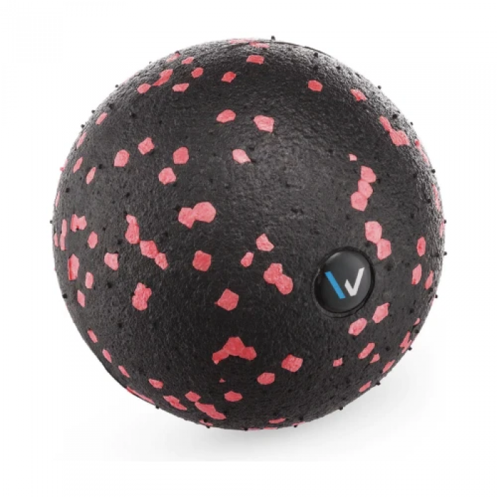 Массажный набор Gymtek (мячик 8 см, двойной мячик 8 х 16 см и валик 29,5 х 15 см) ЕРР черно-красный