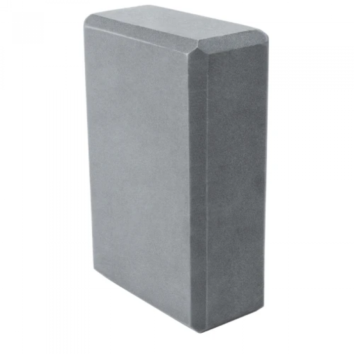 Блок для йоги Gymtek EVA серый