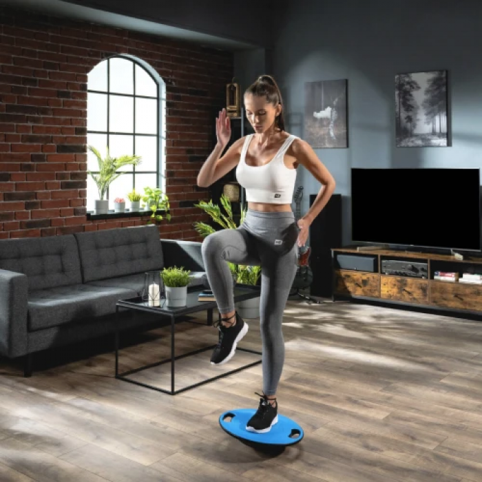 Баланс борд (Балансувальний диск) Hop-Sport 40 см блакитний