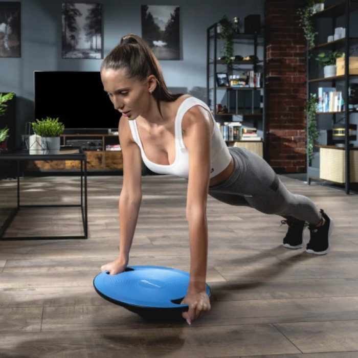 Баланс борд (Балансувальний диск) Hop-Sport 40 см блакитний