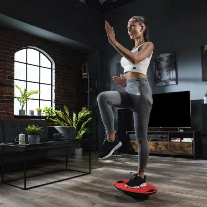 Баланс борд (Балансувальний диск) Hop-Sport 40 см червоний