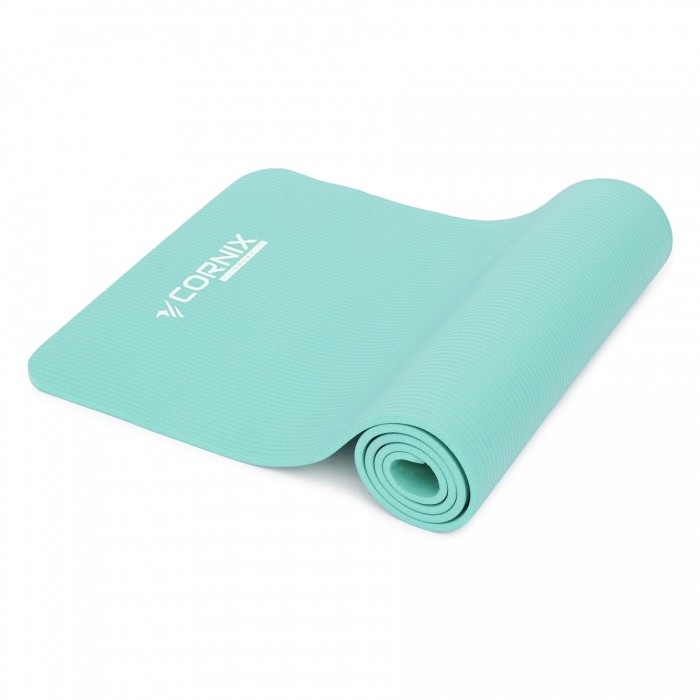 Коврик спортивный Cornix NBR 183 x 61 x 1 cм для йоги и фитнеса XR-0248 Mint