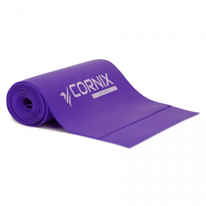 Лента-эспандер Cornix Flat Band 200 х 15 cм для спорта и реабилитации 4 кг XR-0247