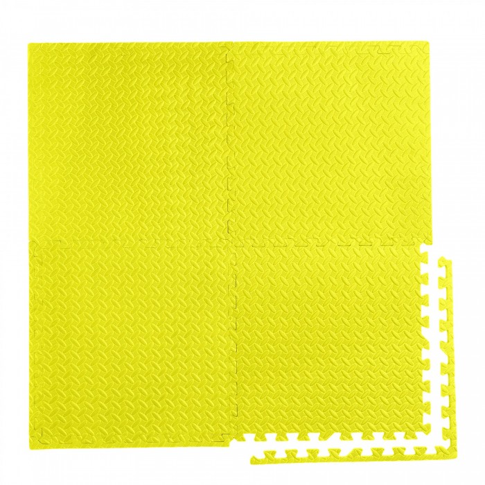 Мат-пазл (ласточкин хвост) Cornix Mat Puzzle EVA 120 x 120 x 1 cм XR-0236 Yellow