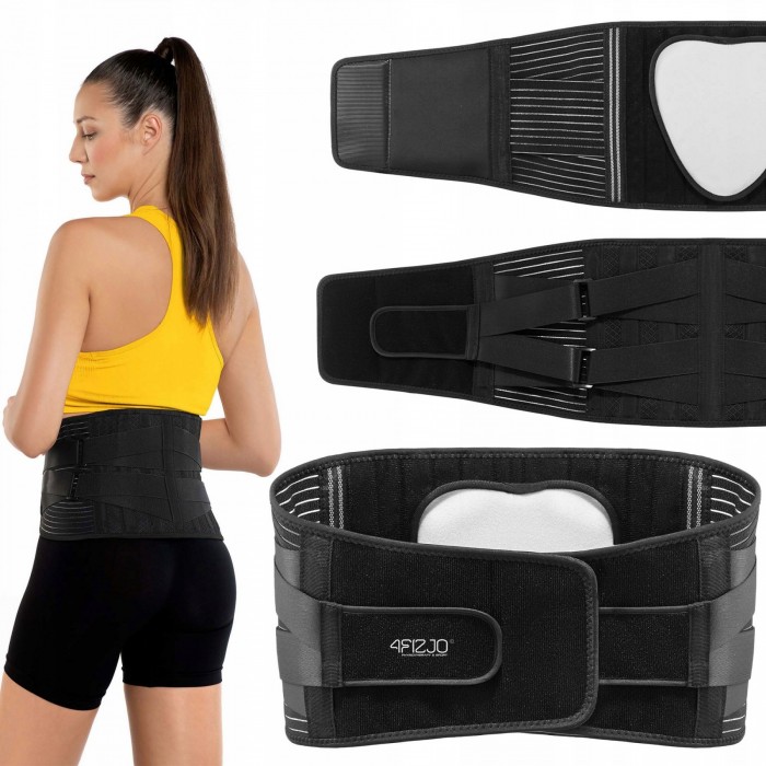Пояс (бандаж) для поперекового відділу хребта 4FIZJO Size XXL (P-5907739317582)