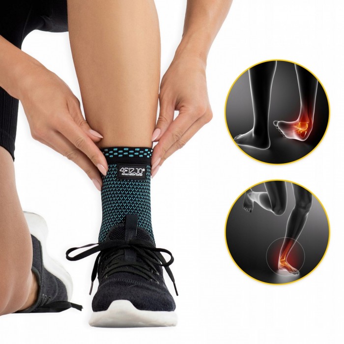 Фиксатор (бандаж) для голеностопа 4FIZJO 1 шт Size S (P-5907739318022)