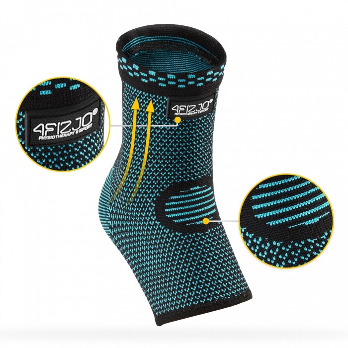 Фиксатор (бандаж) для голеностопа 4FIZJO 1 шт Size S (P-5907739318022)