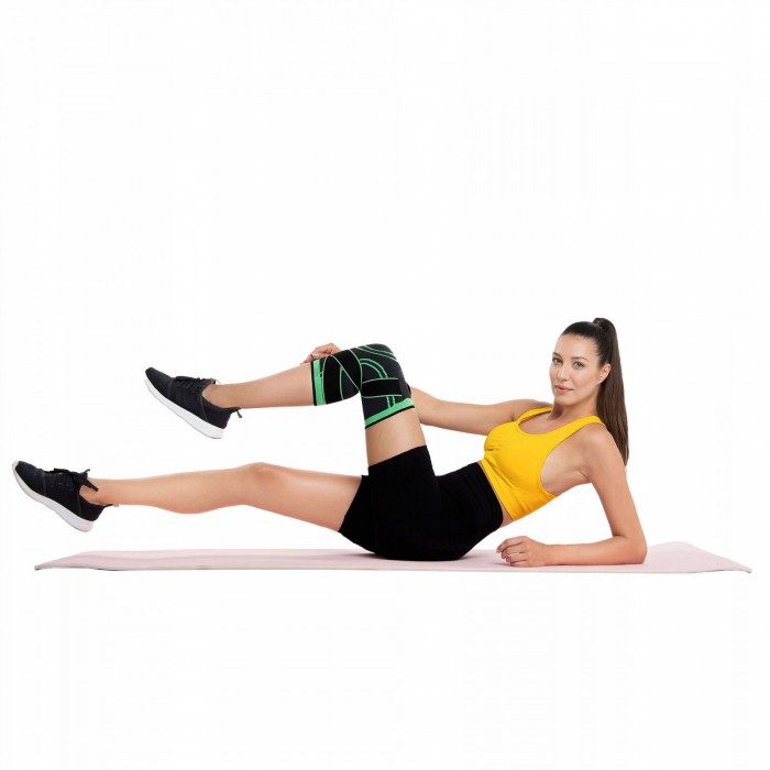 Фіксатор (бандаж) для коліна 4FIZJO 1 шт Size M (P-5907739317780)