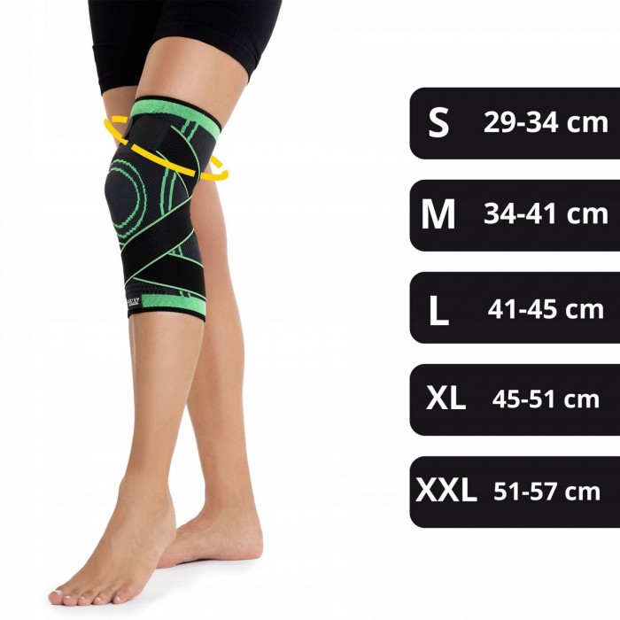 Фіксатор (бандаж) для коліна 4FIZJO 1 шт Size M (P-5907739317780)