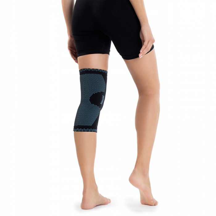 Фіксатор (бандаж) для коліна 4FIZJO зі стабілізацією колінної чашечки 1 шт Size S (P-5907739317926)