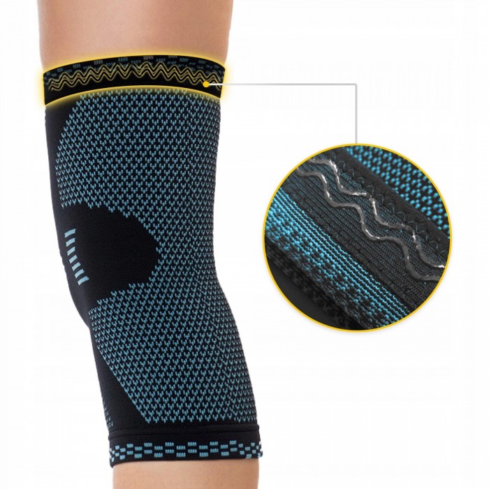 Фиксатор (бандаж) для колена 4FIZJO со стабилизацией коленной чашечки 1 шт Size XL (P-5907739317957)