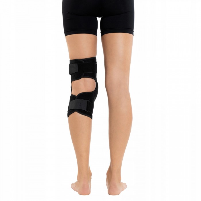 Фіксатор (бандаж) для коліна 4FIZJO шарнірний 1 шт Size M (P-5907739317612)