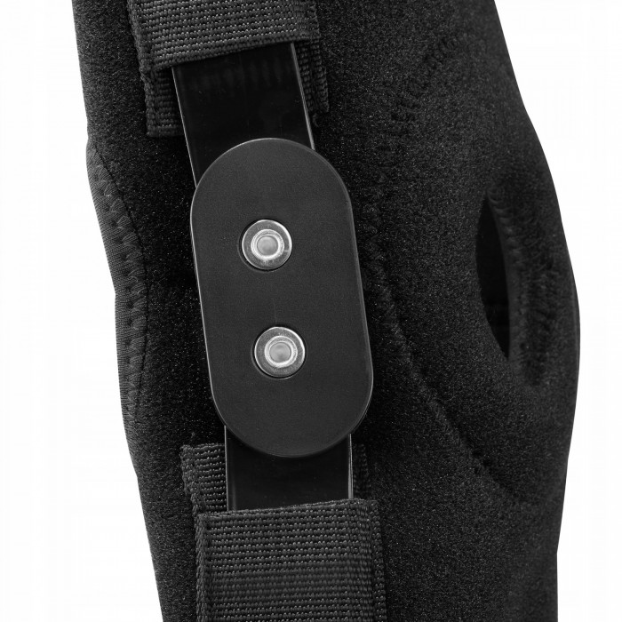 Фіксатор (бандаж) для коліна 4FIZJO шарнірний 1 шт Size L (P-5907739317629)