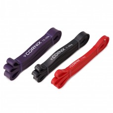 Набор резинок для подтягивания и спорта Cornix Power Band 7-38 кг 3 шт XR-0259