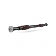 Турнік у дверний отвір розсувний Gymtek 63-100 см чорно-червоний